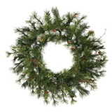 Vickerman Mixed Country Pine Wreath 45T