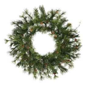 Vickerman Mixed Country Pine Wreath 45T