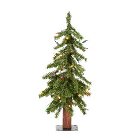 Vickerman 2' X 16.5" Natural Alpine Tree 105T