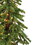 Vickerman A8051P81 2', 3', and 4' Natural Triple Alpine Artificial Christmas Tree set, 633 PVC tips, 185 clear lights
