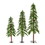 4' 5' 6' NATURAL ALPINE TREE SET 1469T