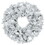 Vickerman A806325LED 24" Flk Alaskan Wreath Dura-Lit LED 50WW