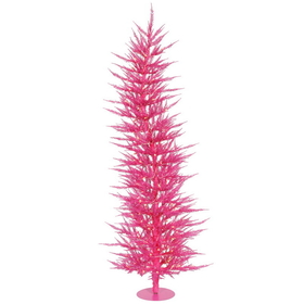 Vickerman 17" Pink Laser tree Dural 50PK 445T