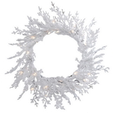 Vickerman Flk Winter Twig Wreath Dura-Lit 50CL