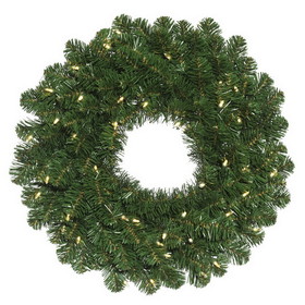 Vickerman 24" Oregon Fir Wreath B/O Timer 50WW