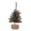 Vickerman C803948 48" Carmel Pine Tree 432 Tips Wood Base