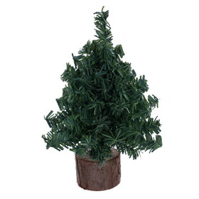 Vickerman Mini Pine Tree 54 Tips Wood Base