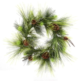 Vickerman Boulder Pine Wreath