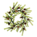 Vickerman Austrian Pine Wreath w/Pinecones