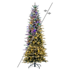 Vickerman 6.5' x 36" Frosted Wistler Spruce 350CC