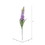 Vickerman EF222366 36" Artificial Lavender Foxglove Stem, Price/each