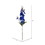 Vickerman EF222602 33" Artfcial Cobalt Larkspur Spray 3/Bag, Price/each