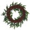 Vickerman EF224424 24" Art Grn Seed Willow Euclypts  Wreath, Price/each