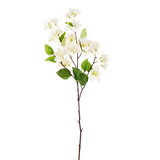 Vickerman EF240130 41" Cream Bougainvillea Spray. It Measures 41 Inches Tall. Each Bag Includes Three Pieces.