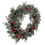 Vickerman EH214125 25" Green Cypress Cone Berry Wreath