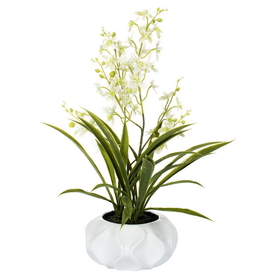 Vickerman 25" Orchid Floral Arrangement