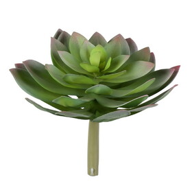 Vickerman 10" Artificial Blue Succulent Stem.