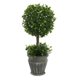 Vickerman Boxwood Topiary In Container
