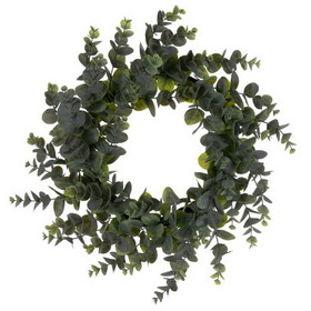 Vickerman FK234660 24" Green Spiral Eucalyptus Wreath