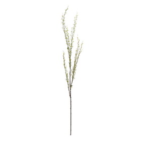 Vickerman 50" Artificial Green Mountain Prunus Stem