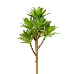 Vickerman 8" Artificial Green Springtime Pick Set of 3