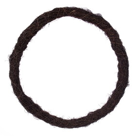 Vickerman FPQ240524 24"H Circular Twig Wreath. Made Of Natural Twigs. Measures 24" In Diameter.