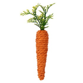 Vickerman FPQ243506 Artificial Carrots. Each Carrot Measures 7" Tall And 3" Wide. Includes Six Carrots Per Bag.