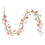 Vickerman FPQA230960 60" Coral/White Easter Eggs Garland