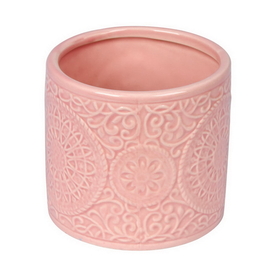 Vickerman Sand Pink Ceramic Pot