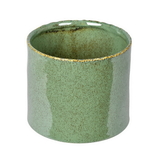 Vickerman Pine Green Ceramic Pot