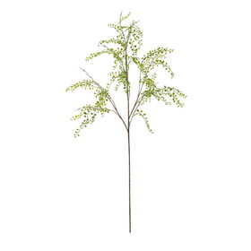 Vickerman 48'' Artificial Green Leaves Spray. Includes 2 sprays per pack.