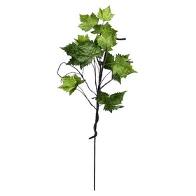 Vickerman 40" Green Plantanus Leaf Spray