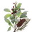 Vickerman FT228360 5' Green Leaf Garland