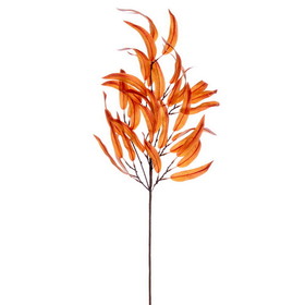 Vickerman FT229536 32" Autumn Orange Leaf Spray 2/Bag