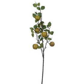 Vickerman 24" Yellow/Green Apple Fruit Branch 3/Bg