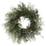 Vickerman Bangor Mixed Pine Wreath 143Tips