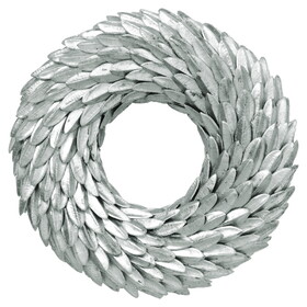 Vickerman White Aster Bean Wreath