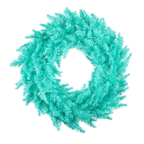 Vickerman Aqua Fir Wreath 210T