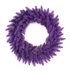 Vickerman Purple Fir Wreath 210T