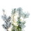 Vickerman 9' x 14' Flocked Kiana Artificial Christmas Garland with Warm White LED lights.