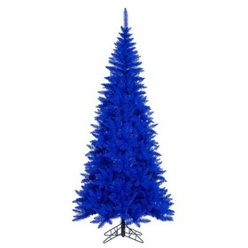 Vickerman 7.5' x 40" Blue Slim Fir Tree 1238Tips