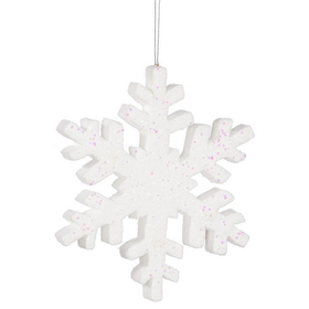 Vickerman White Outdoor Glitter Snowflake