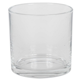 Vickerman 6" Round Glass Container