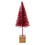 Vickerman LS221303 8"-10"-12" Red Bottle Brush Tree Set/3