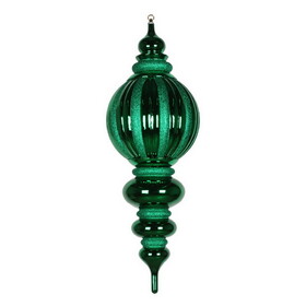 Vickerman 35" Shiny Glitter Finial