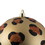 Vickerman MT204015 6" Matte Copper Gold Leopard Ball 4/Bag