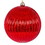 Vickerman N162203 4" Red Mercury Lined Ball 6/Bag