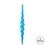 Vickerman N175102D 14.6" Blue Shiny Spiral Icicle 2/Bx