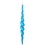 Vickerman N175102D 14.6" Blue Shiny Spiral Icicle 2/Bx