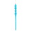 Vickerman N175312D 15.7" Turquoise Shiny Icicle 3/Bx